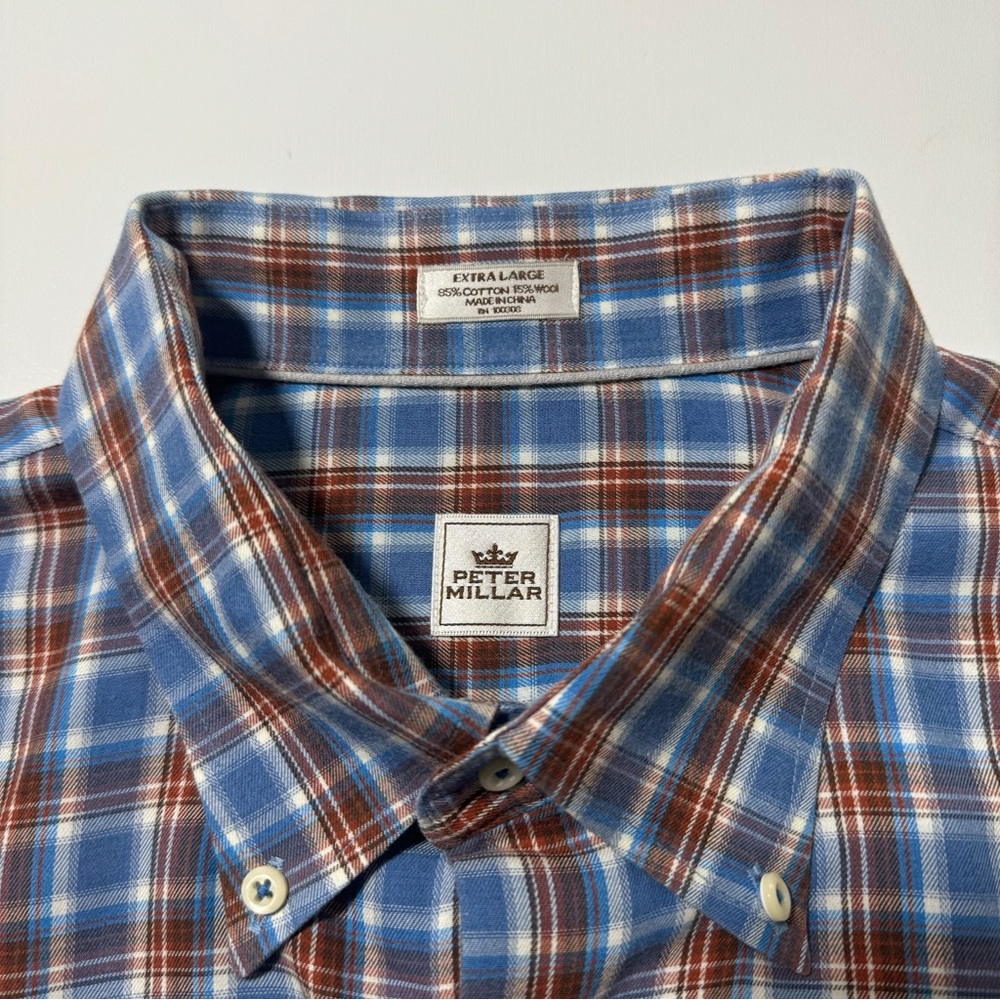 Peter Millar Long Sleeve Button Down Shirt - Picture 4 of 5